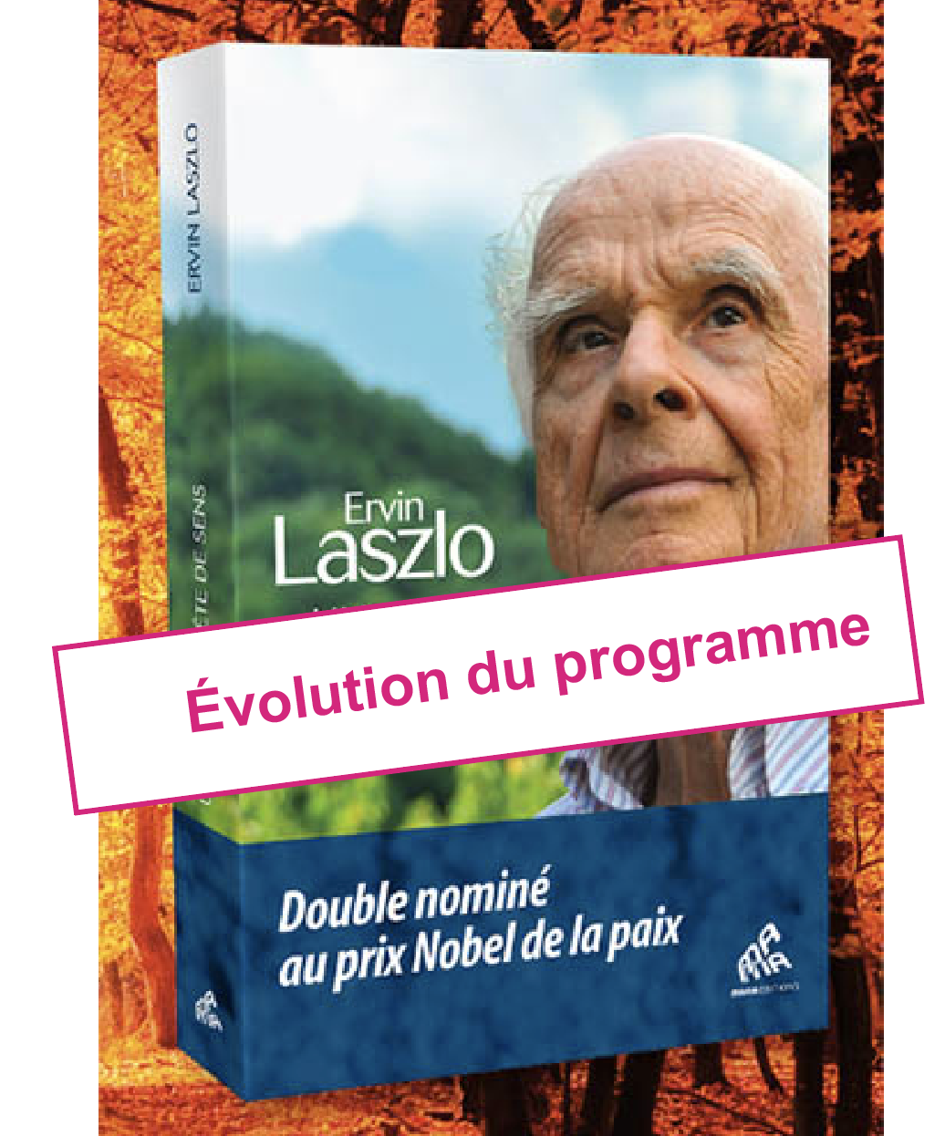 L’Agora reçoit Ervin Laszlo, dialogue avec Laurence de la Baume