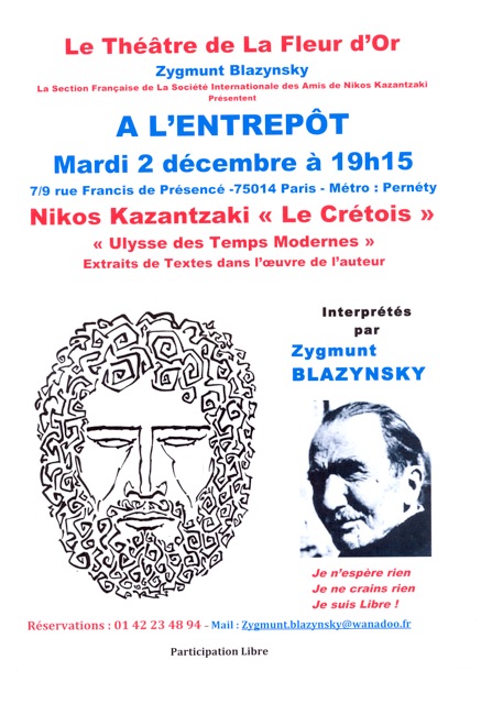 Nikos KAZANTZAKI le crétois