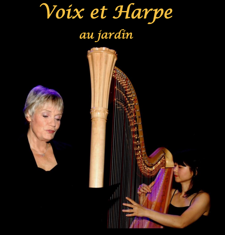 Voix et Harpe au jardin
